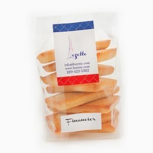 French pastry lozette financier