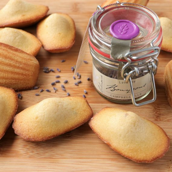 Madeleine Lavander recipes of the month